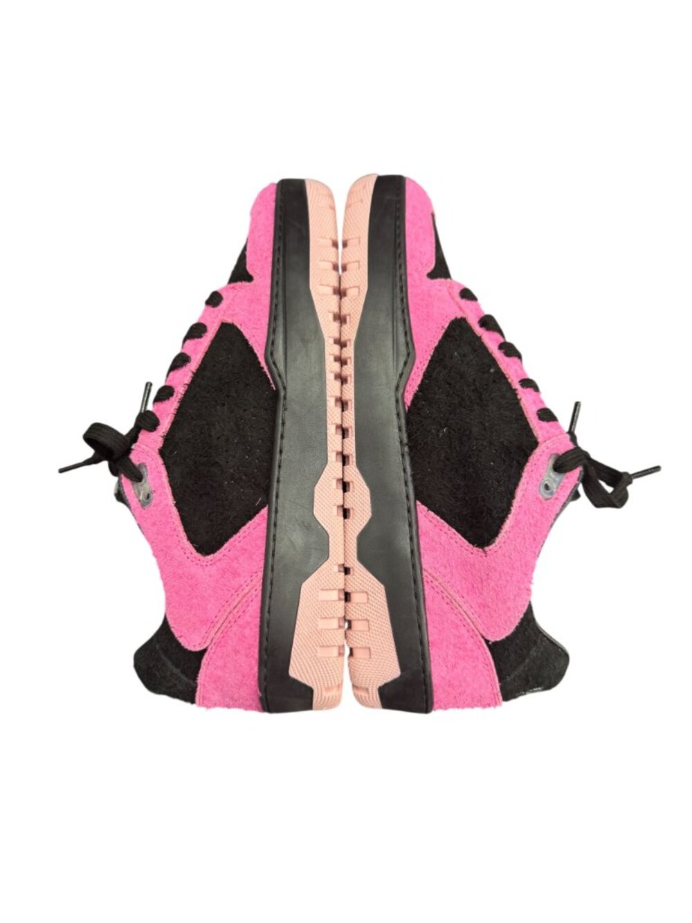 P448 Mason Women's Colorblock Suede Low Top Sneaker Pink/Black, Size 38 NWOB - Picture 7 of 9